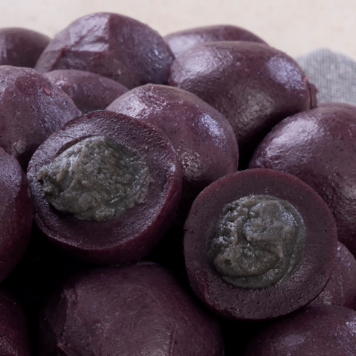 [개별포장] 연미향 국산 멥쌀 천연재료 흑임자 알떡 12개입 18개입